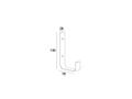 MULTIBRACKETS M Public Display Stand Cable Hooks Silve (7350073730780)