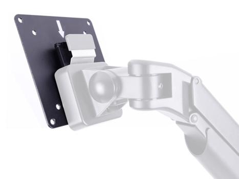 MULTIBRACKETS M VESA 75 100 Quick Release Plat Black (7350022739529)