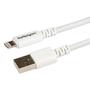 STARTECH USB to Lightning Cable - Apple MFi Certified - Long - 3 m - White