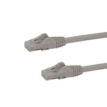 STARTECH "Cat6 Patch Cable with Snagless RJ45 Connectors - 3m, Gray" (N6PATC3MGR $DEL)