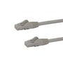 STARTECH "Cat6 Patch Cable with Snagless RJ45 Connectors - 3m, Gray"	