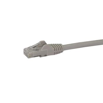 STARTECH "Cat6 Patch Cable with Snagless RJ45 Connectors - 5m, Gray" (N6PATC5MGR)