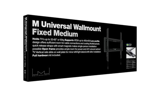 MULTIBRACKETS M Universal Wallmount Fixed Medium Black (7350073731008)