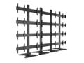 MULTIBRACKETS Public Video Wall Stand 16-Screens Black 40inch-55inch