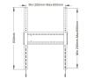 MULTIBRACKETS M Universal Fixed Wallmount HD MAX 1200x (7350073730940)