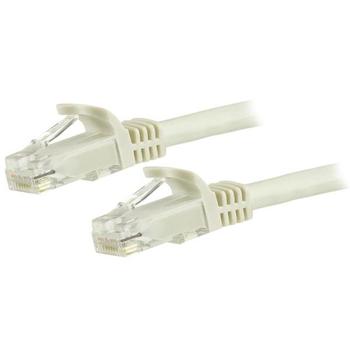 STARTECH "Cat6 Patch Cable with Snagless RJ45 Connectors - 3m, White" (N6PATC3MWH)