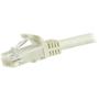 STARTECH StarTech.com 3m Cat6 UTP RJ45 Gigabit Patchkabel Snagless - Cat 6 Netzwerkkabel mit Schutzmanschette - Cat.6 Patch-Kabel - Weiß - Patch-Kabel - RJ-45 (M) zu RJ-45 (M) - 3 m - UTP - CAT 6 - geformt, oh (N6PATC3MWH)