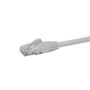 STARTECH "Cat6 Patch Cable with Snagless RJ45 Connectors - 1m, White" (N6PATC1MWH)