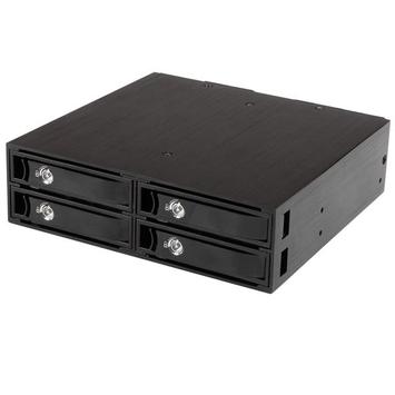 StarTech 4-bay mobile Rack Backplane for 2.5in SATA/SAS drives - Lagerskap - 4 brønner (SATA-600 / SAS-2) x 0 (SATSASBP425)