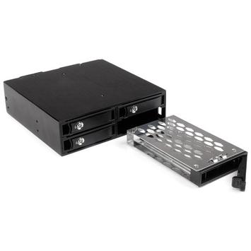 StarTech 4-bay mobile Rack Backplane for 2.5in SATA/SAS drives - Lagerskap - 4 brønner (SATA-600 / SAS-2) x 0 (SATSASBP425)
