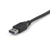 STARTECH USB-C to USB-A Cable - M/M - 1m - USB 3.1 (10Gbps) - USB-IF Certified	 (USB31AC1M)