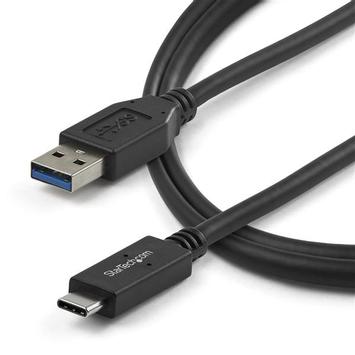 StarTech 3 ft 1m USB to USB C Cable - USB 3.1 10Gpbs - USB-IF Certified (USB31AC1M) - USB type C-kabel - 24 pin USB-C til USB-type A - 1 m (USB31AC1M)