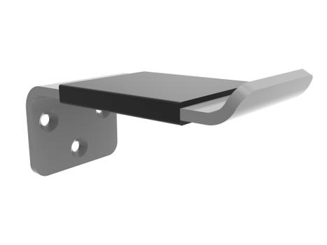 MULTIBRACKETS M Headset Holder Wall Silver (7350073732036)