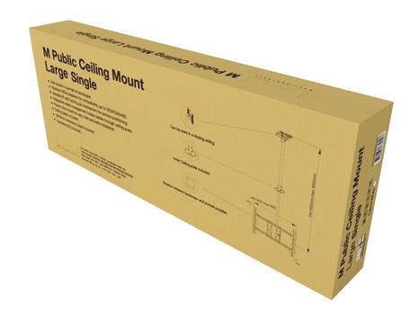 MULTIBRACKETS Public Ceilingmount Large Single 1500, White (7350073732517)