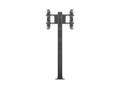 MULTIBRACKETS Display Stand 180 Single Black w. Floormount 24inch-63inch (7350073732401)