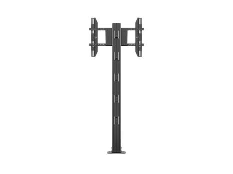 MULTIBRACKETS Display Stand 180 Single Black w. Floormount 24inch-63inch (7350073732401)