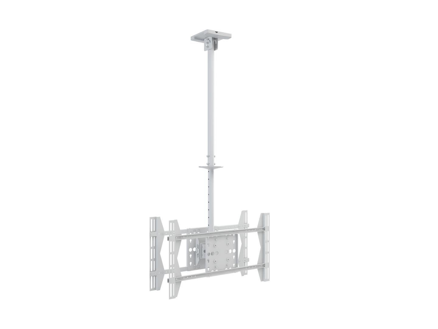 Multibrackets - M Public 3000 monteringssett - rygg mot rygg - for 2 LCD/plasma-paneler - stor - hvit, RAL 9016
