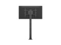 MULTIBRACKETS Display Stand 180 Single Black w. Floormount 24inch-63inch (7350073732401)