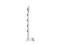 MULTIBRACKETS Display Stand 180 Single Silver w. Floorbase 24inch-63inch (7350073732418)