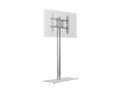 MULTIBRACKETS Display Stand 180 Single Silver w. Floorbase 24inch-63inch (7350073732418)