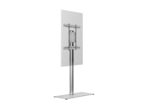 MULTIBRACKETS Display Stand 180 Single Silver w. Floorbase 24inch-63inch (7350073732418)