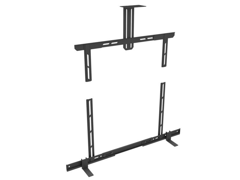 Multibrackets - M Universal Soundbar Mount Medium monteringssett - for soundbar - svart