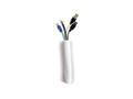 MULTIBRACKETS Universal Cable Sock Self Wrapping 25mm White 25m-L
