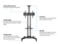 MULTIBRACKETS Floorstand Publi Basic incl Shelf&cameraholder (7350073732319)