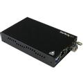 STARTECH GBE FIBER MEDIA CONVERTER 20KM FIBER TO COPPER LC SM EXT