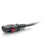 C2G Strömkabel - IEC 60320 C14 till power IEC 60320 C13 - AC 250 V - 10 A - 1.8 m - svart (80703)
