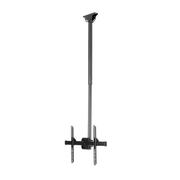 STARTECH StarTech.com Ceiling TV Mount - 3.5' to 5' Pole - Full Motion - Supports Displays 32” to 75" - For VESA Mount Compatible TVs (FLATPNLCEIL) - Bracket - for flat panel - steel - black - screen size: 32"