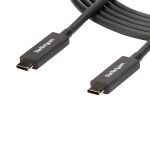 STARTECH 2m Thunderbolt 3 USB-C Cable (40Gbps) - Thunderbolt and USB Compatible	
