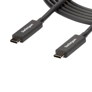 STARTECH 2m Thunderbolt 3 USB-C Cable (40Gbps) - Thunderbolt and USB Compatible	 (TBLT3MM2MA)