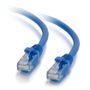 C2G G - Patch cable - RJ-45 (M) to RJ-45 (M) - 1.5 m - UTP - CAT 5e - booted, snagless - blue (82419)