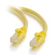 C2G G - Patch cable - RJ-45 (M) to RJ-45 (M) - 3 m - UTP - CAT 5e - booted, snagless - yellow
