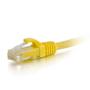 C2G G - Patch cable - RJ-45 (M) to RJ-45 (M) - 3 m - UTP - CAT 5e - booted, snagless - yellow (82439)