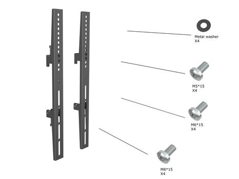 MULTIBRACKETS M Pro Series, Fixed Arms 400mm Pro Series Parts (7350073733736)