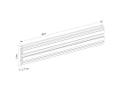 MULTIBRACKETS M Pro Series - Rail, Black Single Screen (7350073733866)