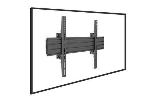 MULTIBRACKETS M Wallmount Pro MBW1U Fixed Pro Series Wallmounts,  Black (7350073733996)
