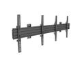 MULTIBRACKETS M Wallmount Pro MBW2U Fixed Pro Series Wallmounts, Black