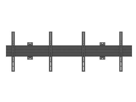 MULTIBRACKETS M Wallmount Pro MBW2U Fixed Pro Series Wallmounts,  Black (7350073734009)