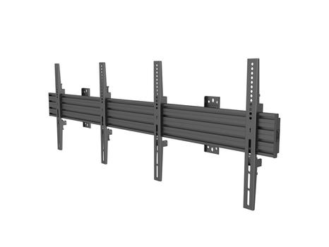 MULTIBRACKETS M Wallmount Pro MBW2U Fixed Pro Series Wallmounts,  Black (7350073734009)