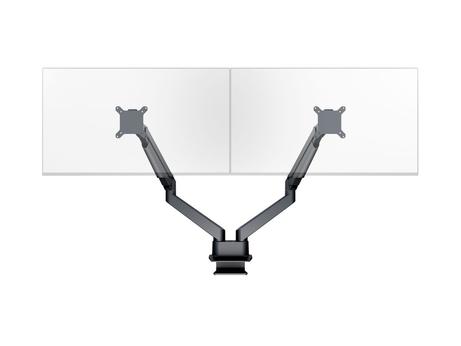 Multibrackets M VESA Gas Lift Arm Dual Side by Side stativ - justerbar arm - for 2 LCD-skjermer - svart HD (7350073734207)