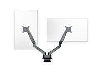 Multibrackets M VESA Gas Lift Arm Dual Side by Side stativ - justerbar arm - for 2 LCD-skjermer - svart HD (7350073734207)
