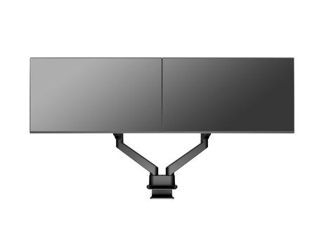 Multibrackets M VESA Gas Lift Arm Dual Side by Side stativ - justerbar arm - for 2 LCD-skjermer - svart HD (7350073734207)