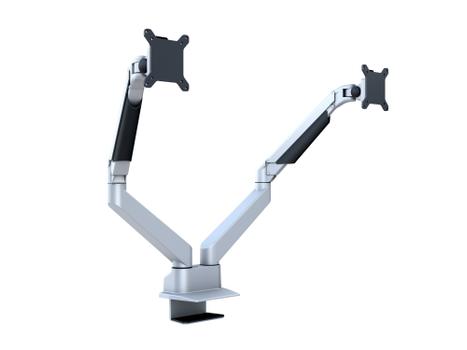 MULTIBRACKETS M VESA Gas Lift Arm Dual Side by Side Silver (7350073733972)