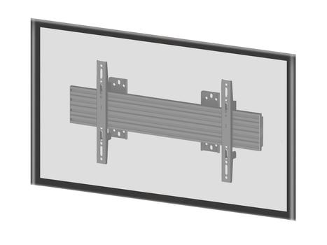 MULTIBRACKETS M Wallmount Pro MBSTH1U 600x200 Fixed Bl (7350073734306)