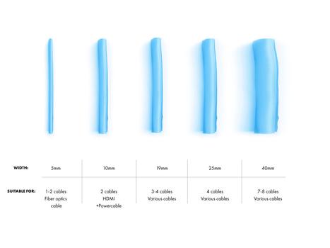 MULTIBRACKETS M Universal Cable Sock Self Wrapping 10m (7350073734443)