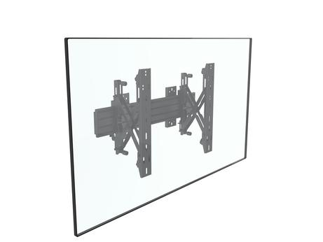 Multibrackets M Wallmount Pro MBW1U Micro-Adjustable brakett - for LCD-skjerm - svart (7350073734115)