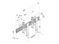 MULTIBRACKETS M Wallmount Pro MBW1U Micro-Adjustable,  Black (7350073734115)